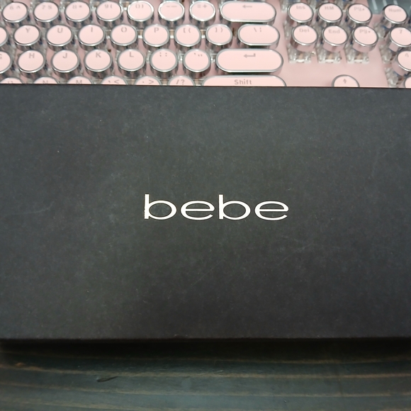 Bebe Cream Studded Women's Wallet - Picture 5 of 5